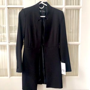 Black Zara coat